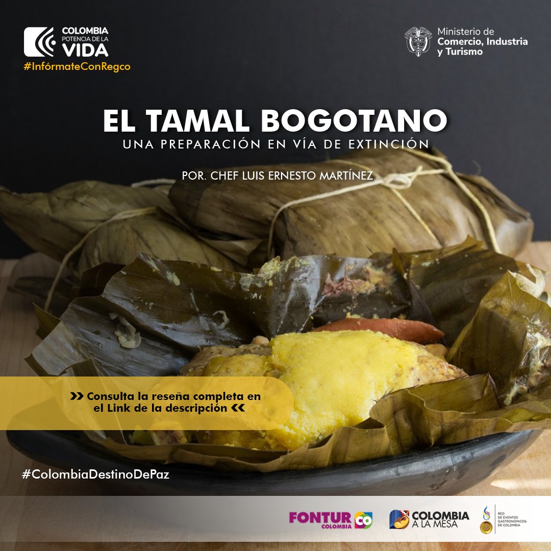 ReddeEventos_CO's tweet photo. 🌿🌶️ Desde tiempos precolombinos hasta el mestizaje colonial, el tamal ha sido un plato emblemático en la alimentación de las civilizaciones mesoamericanas. 
📖👀  https://t.co/EpIT3yILIw    Un escrito del Chef Luís Ernesto M.  👨‍🍳

 @mincomercioco @bravoarthur @luismartinez.dc https://t.co/YC3EvMzI5I