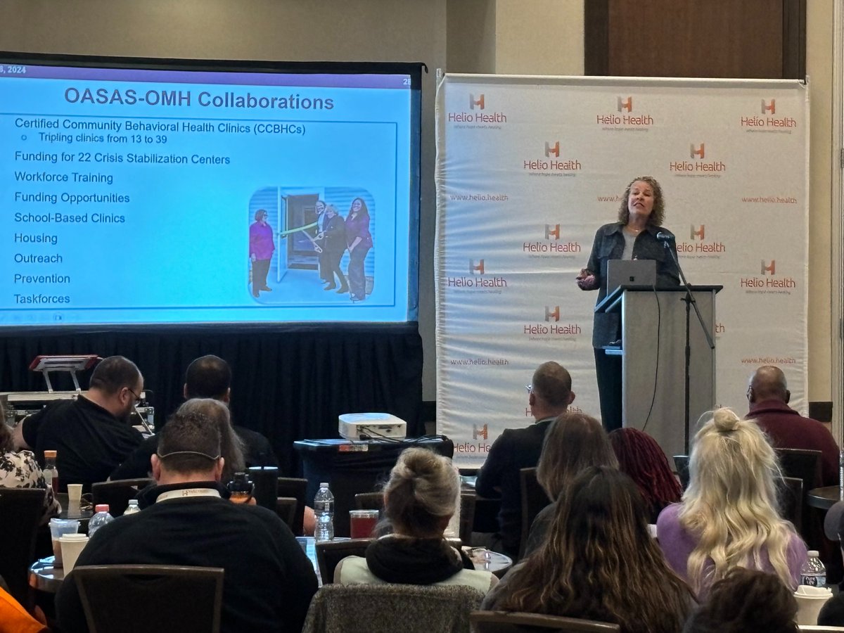 NYSOASAS's tweet photo. Thank you to @helio_health for including @DrChinazoOASAS as a featured speaker at this week's Integrated Care Conference to share the great work happening at OASAS.
#2024ICC #HelioHealth #EveryStepoftheWay https://t.co/L7pPvGKjK0