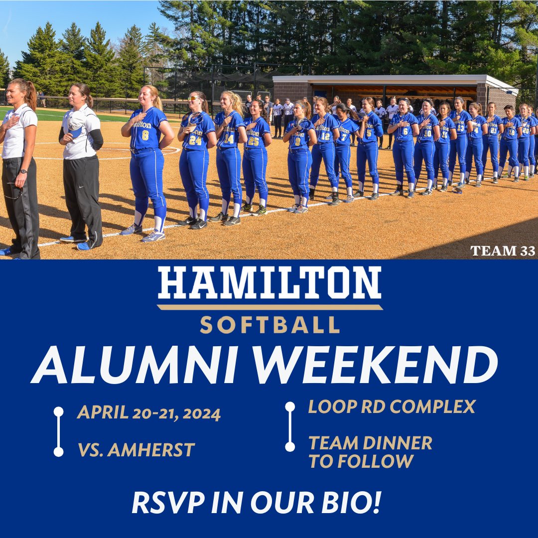 No game day on this rainy ☔️ Wednesday, but a good time to remind you that Alumni Weekend is coming up! If you plan to attend, please RSVP using the link in our bio by Friday! We can’t wait to welcome home our Hamily 💙 #LetsGoBlue #PlayGreen #OwnIt