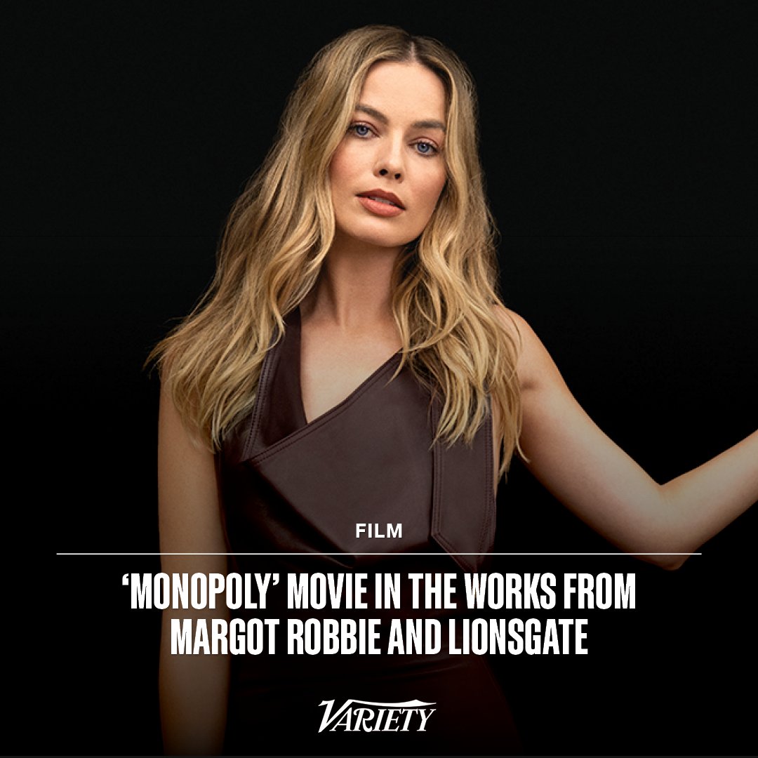 Margot Robbie’s company LuckyChap and her partners Tom Ackerley and Josie McNamara are producing a live-action feature film based on the game Monopoly. Hasbro Entertainment, the backers of Monopoly, will also produce. bit.ly/3vM6pYy