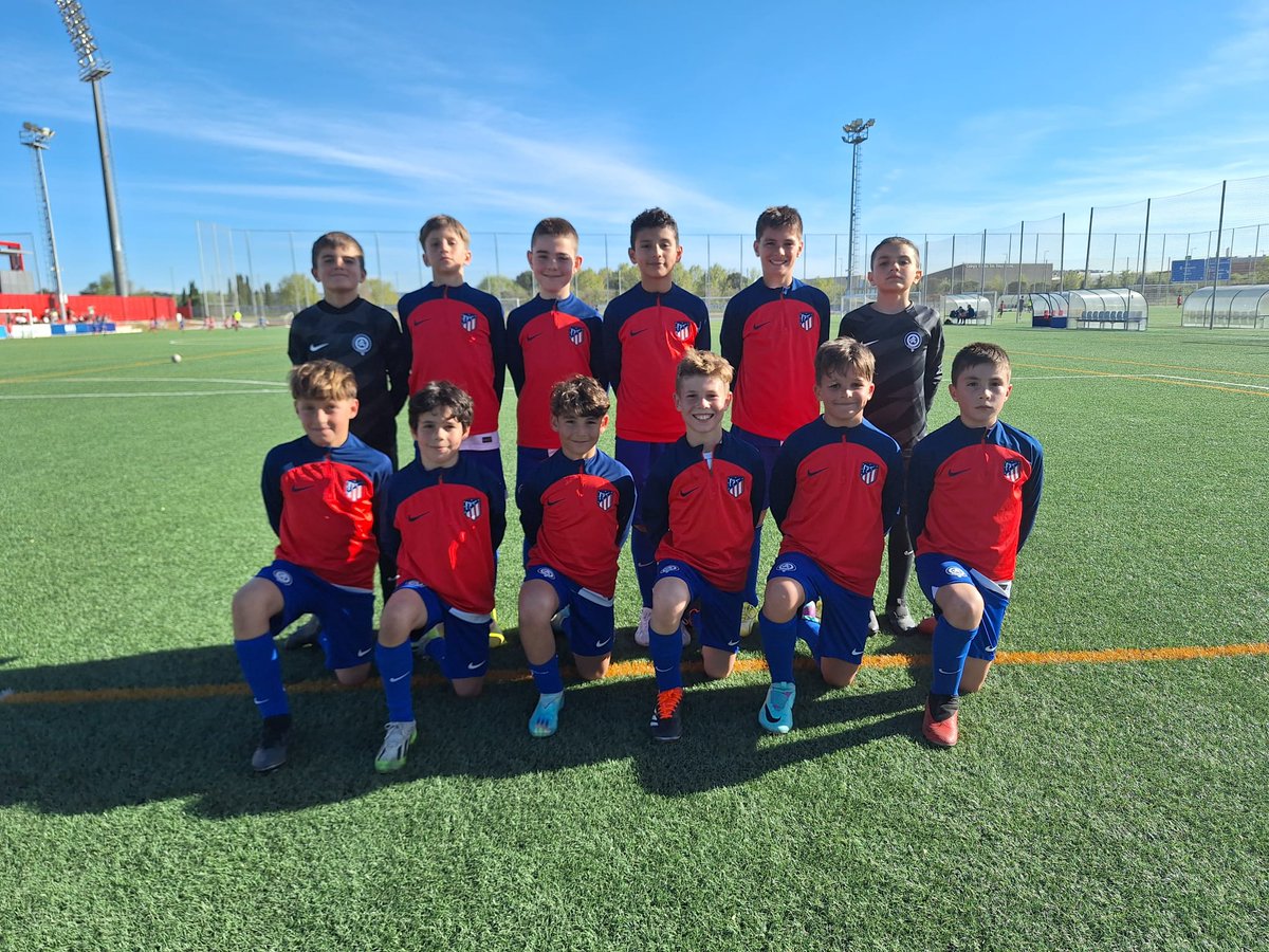 PRIMERA DIVISIÓN AUTONÓMICA BENJAMÍN F7 Atlético Madrileño Benjamín C 0-9 Atlético de Madrid Benjamín A ⚽ Enzo (3), Dylan (3), Hugo (2) y Pablo