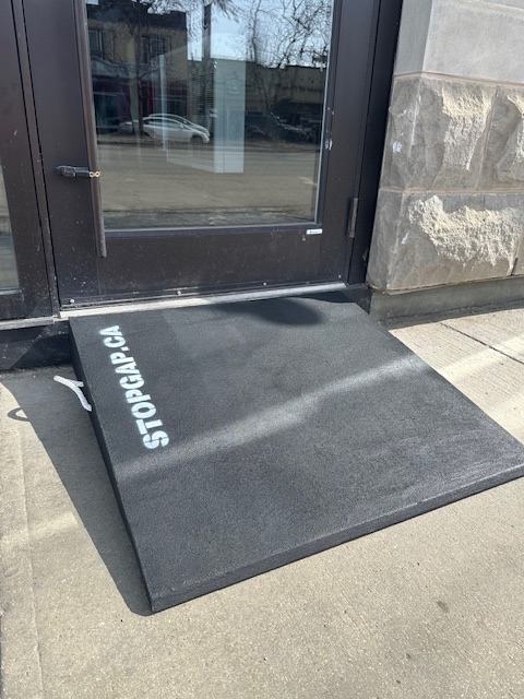 That’s right, we’re going places 💫 One of our ramps has made it all the way to Saskatoon, Saskatchewan!

📍UNA Pizza and Wine
707 Broadway Ave, Saskatoon, SK

We ship outside the GTA - if there’s a business in your area where you’d love to see a StopGap ramp, shout them out 📣