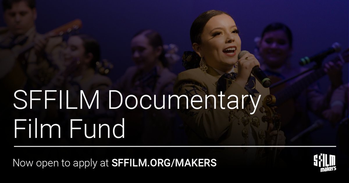 Calling all filmmakers! The SFFILM Documentary Film Fund is now open to all filmmakers. This grant provides funding to non-fiction filmmakers worldwide. Deadline is Friday, May 31. @SFFILM Take a look at SFFILM’s website for more information sffilm.org/documentary-fi…