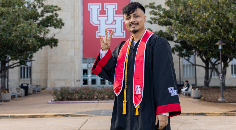 UH College of Education (@uhcoe) on Twitter photo Let’s hear it for #ForeverCoog Jesus Esparza for winning Beginning Teacher of the Year at <a href="/Deanda_HISD/">DeAnda HISD</a>.
Esparza earned a B.S. in teaching in 2022.
“I want to be that teacher that really gets to know their students and build relationships with them.” Let’s hear it for #ForeverCoog Jesus Esparza for winning Beginning Teacher of the Year at <a href="/Deanda_HISD/">DeAnda HISD</a>.
Esparza earned a B.S. in teaching in 2022.
“I want to be that teacher that really gets to know their students and build relationships with them.”