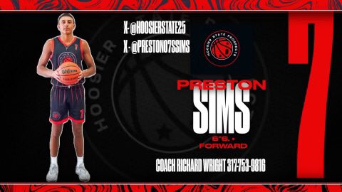 Meet Preston Sims. 6’6” Highly skilled shooter Very high ceiling. College Coaches, reach out now!