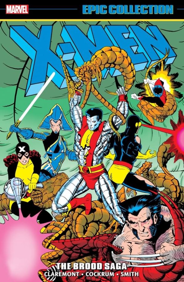 Join us this Tuesday, April 16th at 8 pm ET on our Discord, to discuss X-MEN EPIC COLLECTION: THE BROOD SAGA (Pages 190-342, Iss.162-167) created by Chris Claremont, Dave Cockrum, & Paul Smith. Enter the Brood, Marvels answer to the lack of scary aliens in their universe.