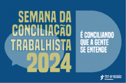 TRT6_PE's tweet photo. Tem um processo trabalhista e quer dar um fim nele? Aproveite a Semana da Conciliação Trabalhista 2024. Busque a Vara do Trabalho onde sua ação tramita ou entre em contato com o Centro de Conciliação da sua região. Saiba mais em https://t.co/g8A1pWOtIQ https://t.co/VSqhCmui1j