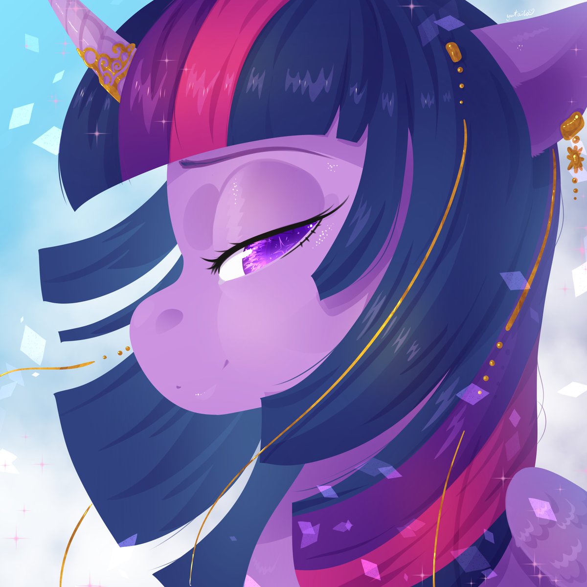 Sparkly Horsie.

#twilightsparkle #mlp #mlpart #mlpfanart #mylittlepony