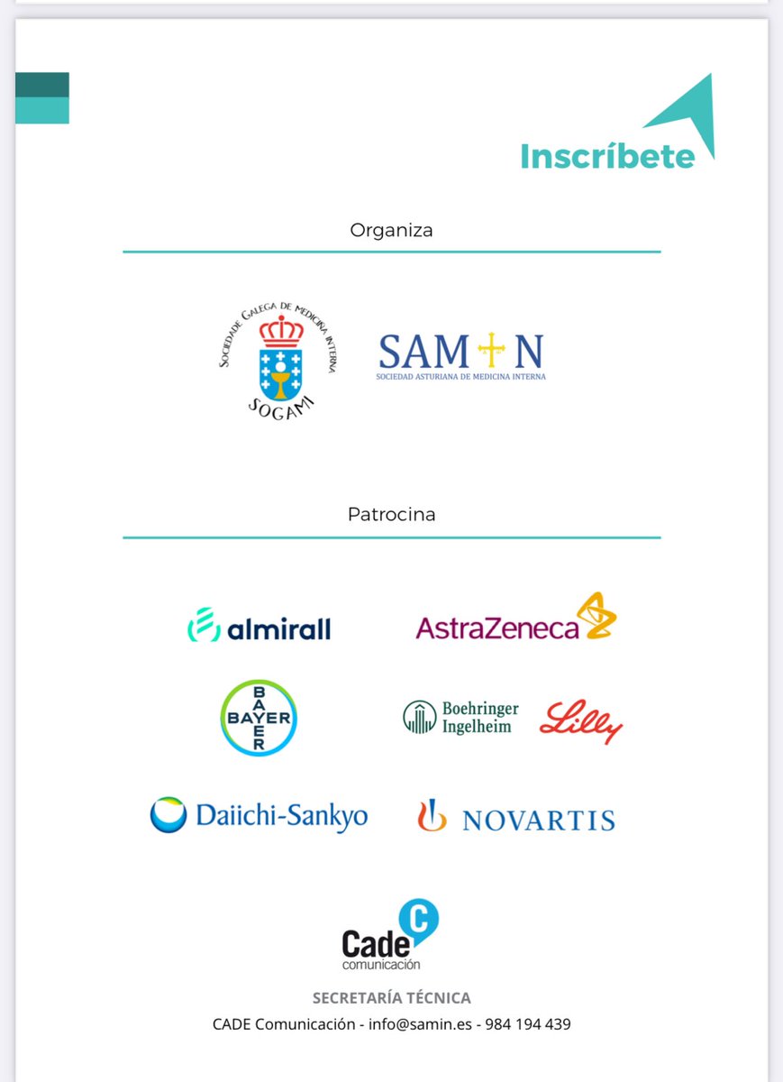 La insuficiencia cardíaca está de moda… vas a quedarte atrás?🤔 Descubre los últimos avances en IC en la 2ª Reunión Astur-Galaica de Insuficiencia Cardiaca 🫀 @Sociedad_SEMI @IcyfaSemi #SOGAMI Toda la info aquí⬇️