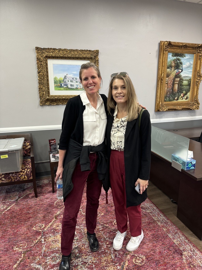 What a unique opportunity as our two Athletic Directors (@ParkPirates' Kristin Gillette and @ParkBuccaneers' Angelique Claussen) spent some time together on our Parkville campus!