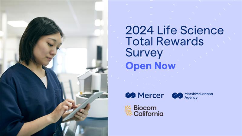 Don’t miss your chance to participate in the 2023 Life Sciences Total Rewards Survey by @mercer and @MMA_West. Gain insight on compensation, benefits, perks, and retirement plan trends to offer a package that attracts top talent. Get started: bit.ly/3TVm7dj