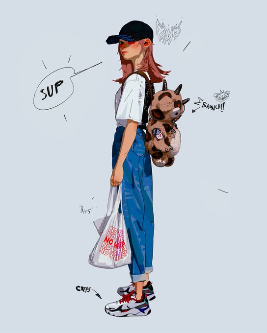 「backpack white shirt」 illustration images(Latest)｜5pages