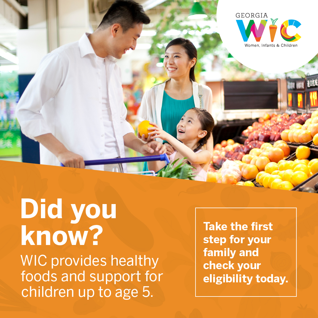 Empower your child's health journey with WIC! Discover how this program provides nutritious foods and essential support for children up to age 5 at wic.ga.gov.