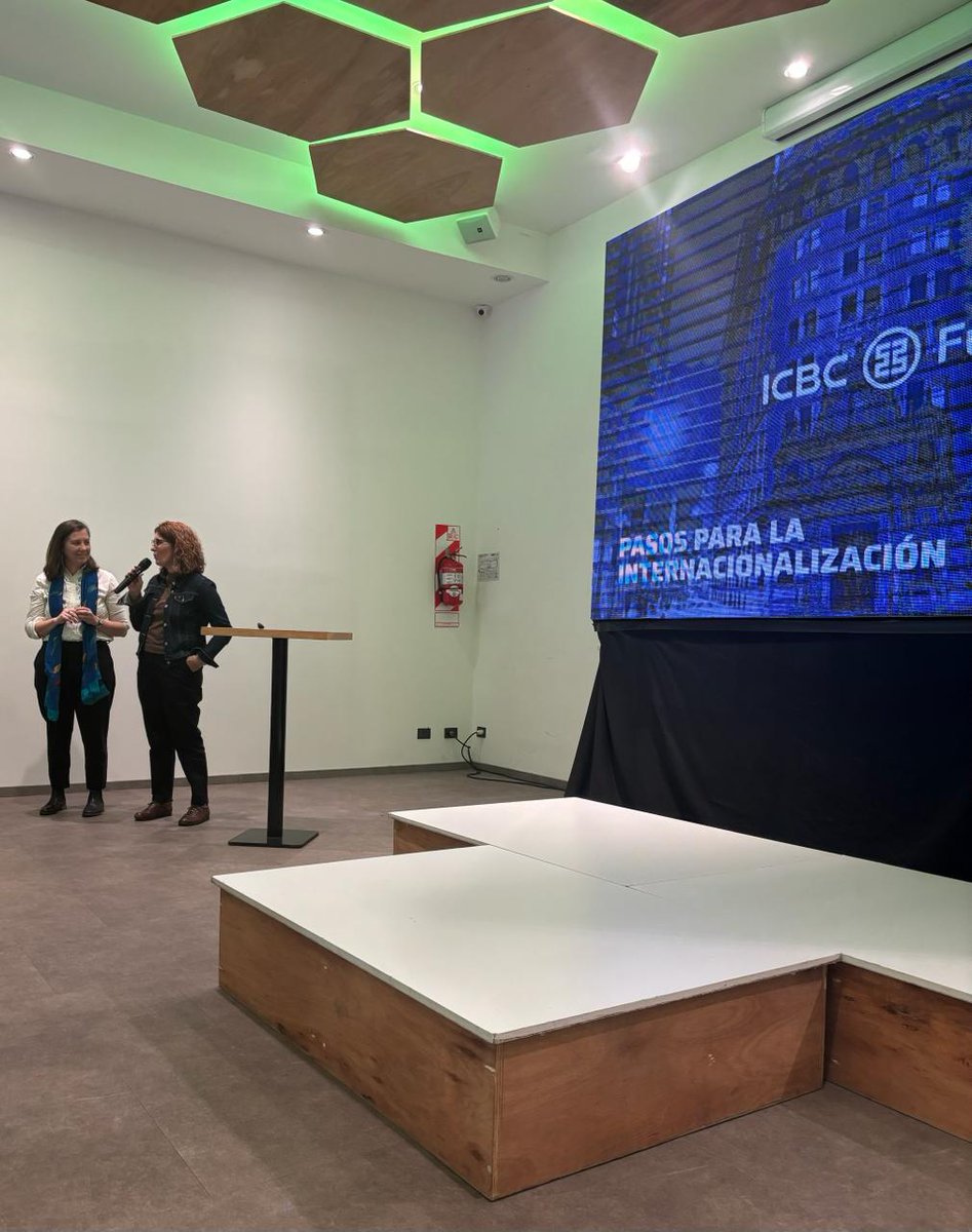 Presentando la masterclass de internacionalización que @ochoa_paloma  dará en el marco del DAE.

➡ #FundaciónICBC #FICBC @fundacionflor @fundacionbyb @britishcouncil #globant @aguspunte #disenoargentinoexponencial