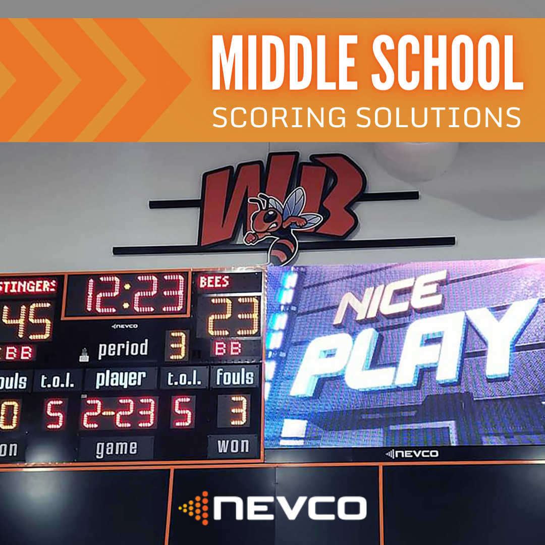 Middle schools, ignite your game days with Nevco! 🎉 Our equipment enriches programs and offers hands-on learning opportunities. Plus, unlock sponsorship revenue to support your school's growth! 🔗 Learn more: nevco.com/who-we-serve/ #nevco #displays #scoreboards #middleschool