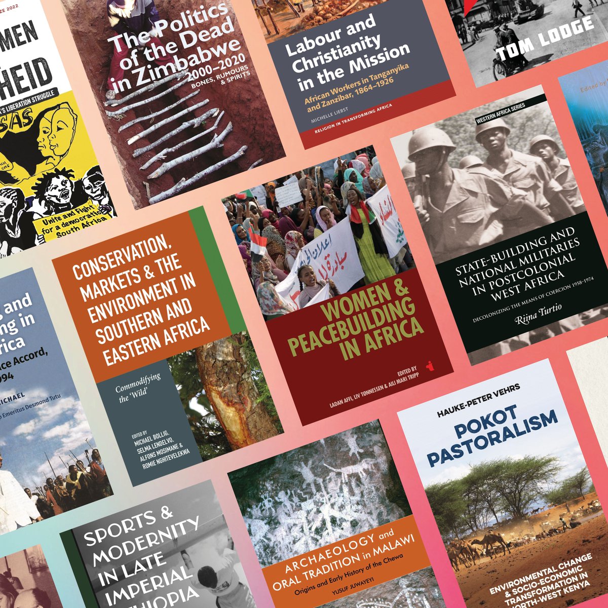 Just a few of the new and best-selling titles included in our paperback sale, now on. Save 40% and get free shipping too! buff.ly/3J8zOzj #BookSale #AfricanStudies