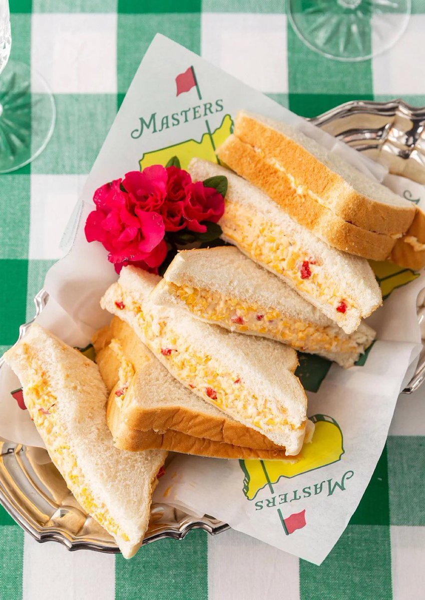 The pimento cheese sandwich: Overrated, underrated or perfectly rated? #themasters