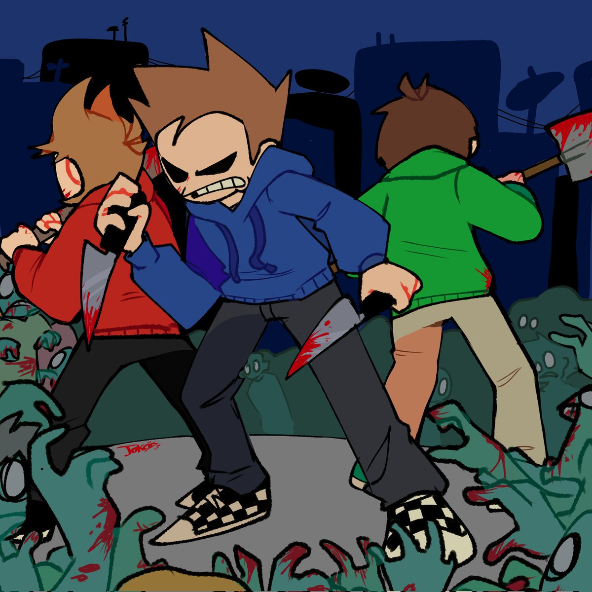 The guys when #eddsworld