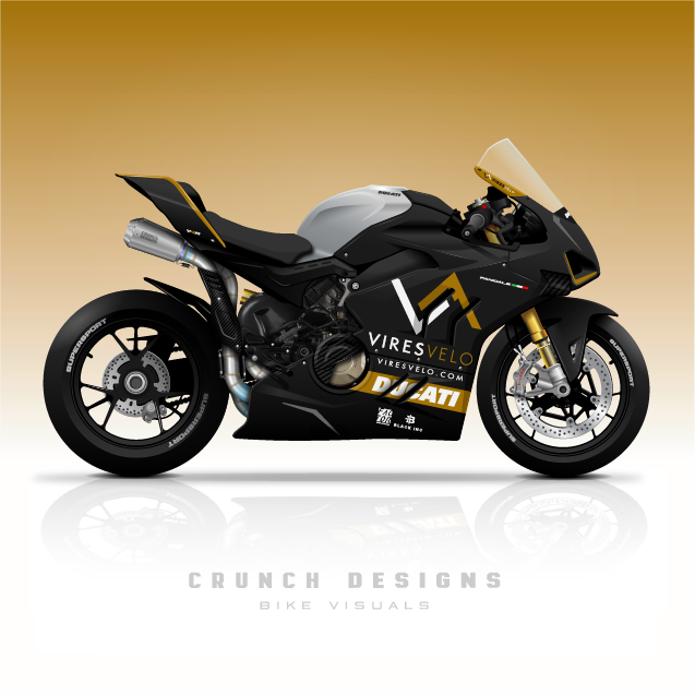 CrunchDesigns1's tweet photo. This is the Vires Velo #Ducati #PanigaleV4R design
For more details on our #bikedesigns: https://t.co/T7t02ZWUas
#crunchdesigns #BritishSuperbikes #WorldSuperbikes #WorldSBK #BritishTalentCup #BritishMiniBikes #MotoAmerica #bikelivery #ducatipanigale #panigale #panigaleV4 https://t.co/U8ETgANyKt