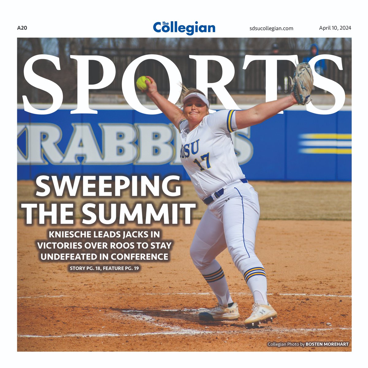 sdsucollegian's tweet photo. Issue 22 is HERE!

Check out the print edition at our drop-off points all around Brookings or using our e-edition here: https://t.co/tlBmNmvKgw https://t.co/CzciUPzBkC