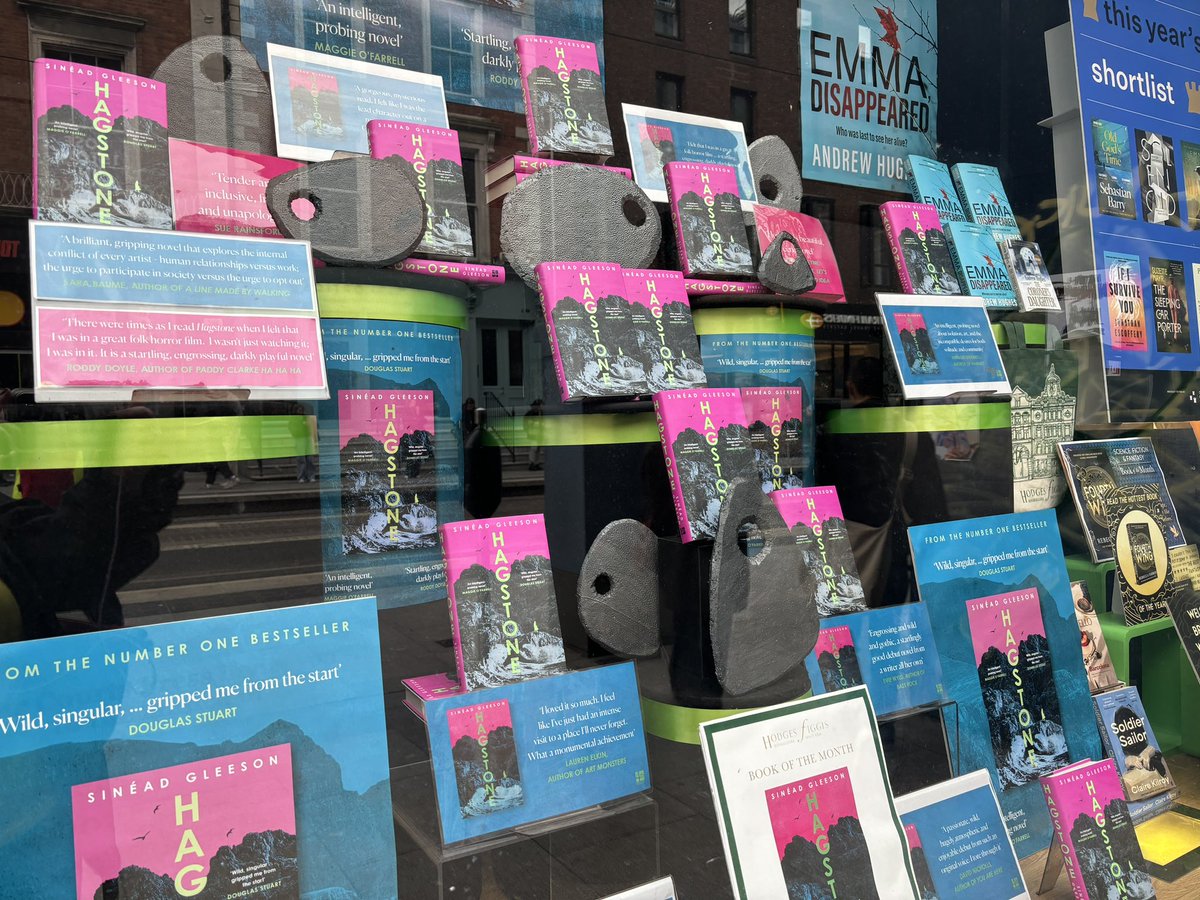 Happiest of publication nights to @sineadgleeson the literary doula of so many Irish writer’s hopes and dreams. Her debut novel, #Hagstome is a riveting read, an Irish Doris Lessing… Another one to join the #RIOS (read in one sitting) list 👏📚
