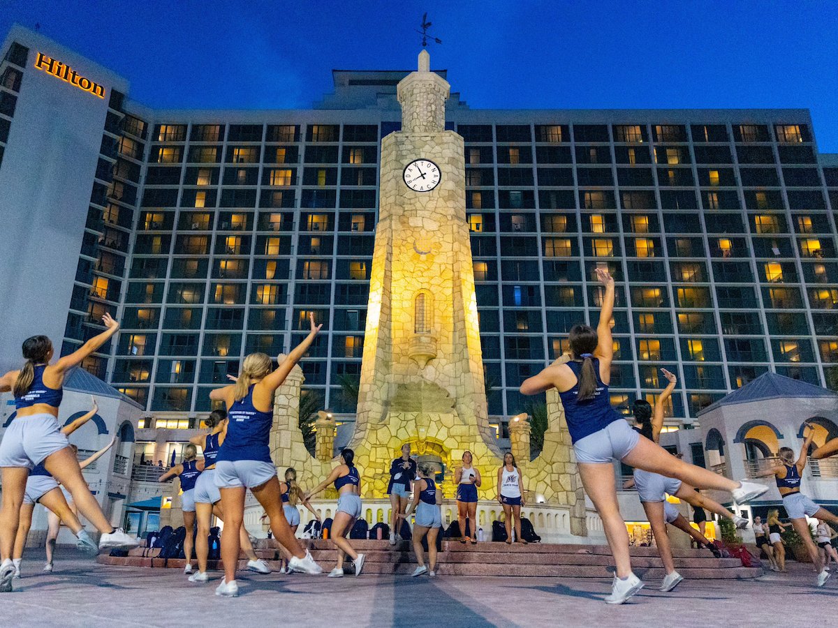 New athletics division, new opportunities for MC's spirit squads 〽️📣 The dance, cheer and band teams are in Daytona Beach to compete in the top flight at the @NCAupdates & @NDAupdates College Nationals. Good luck, Warriors! Learn more: merrimack.me/Dance