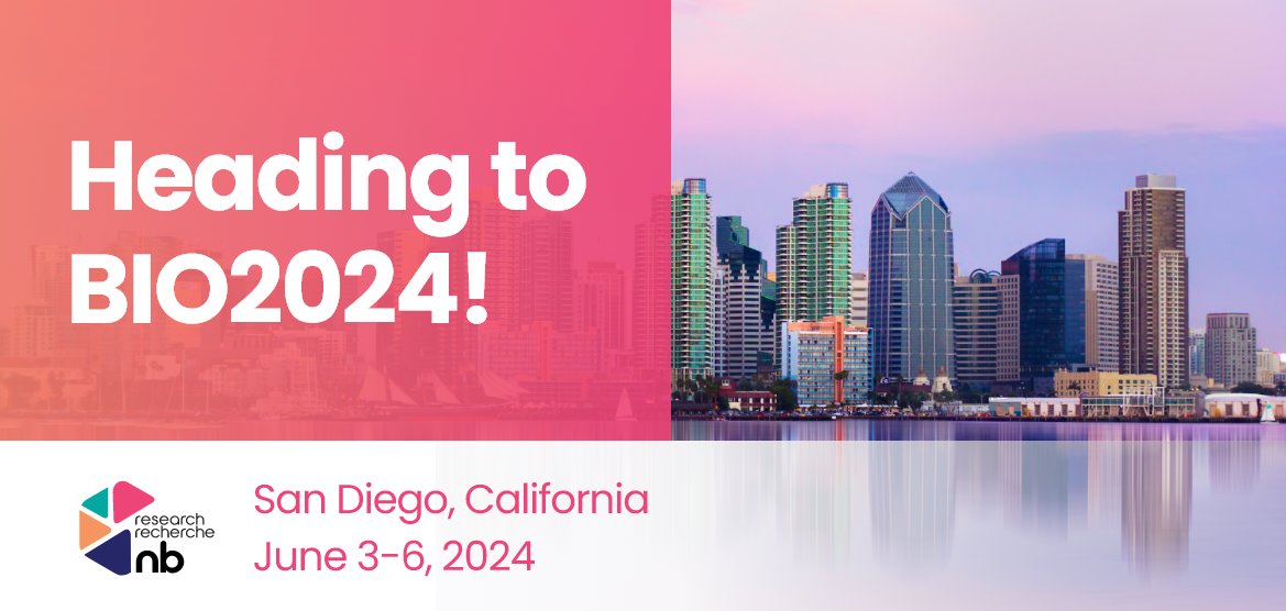 ResearchNB is gearing up to hit BIO International Convention in San Diego! 🌊✈️ Get ready for an incredible journey into the world of biotech innovation at the largest and most comprehensive event for biotechnology.

#BIO2024 #SanDiego #ResearchNB #BiotechInnovation