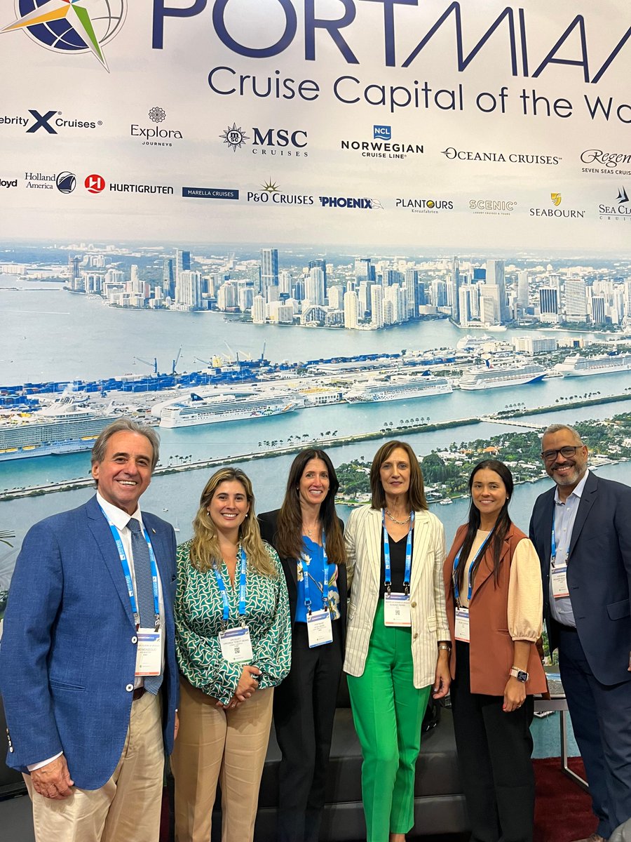 #PortMiami CEO Hydi Webb and staff met with cruise industry leaders at the 2024 #STCGlobal Conference.