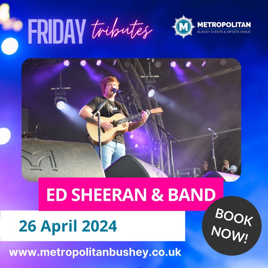 Featuring the ballads, the beats, the ginger hair, the loop pedal magic and now a live band! The Ed Sheeran Experience is a live show not to be missed!

To book tickets visit our website - buff.ly/41Zs2Pm

#Tribute #TributeAct #TributeShow #livemusic #metbushey #herts
