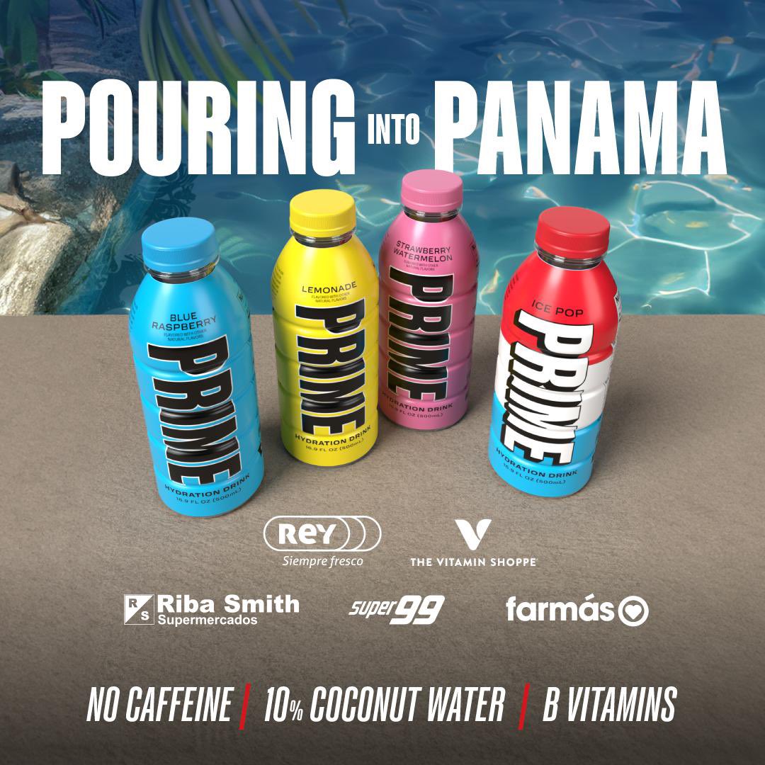 PRIME Hydration x Panama 🇵🇦 bit.ly/3Ec5CAC