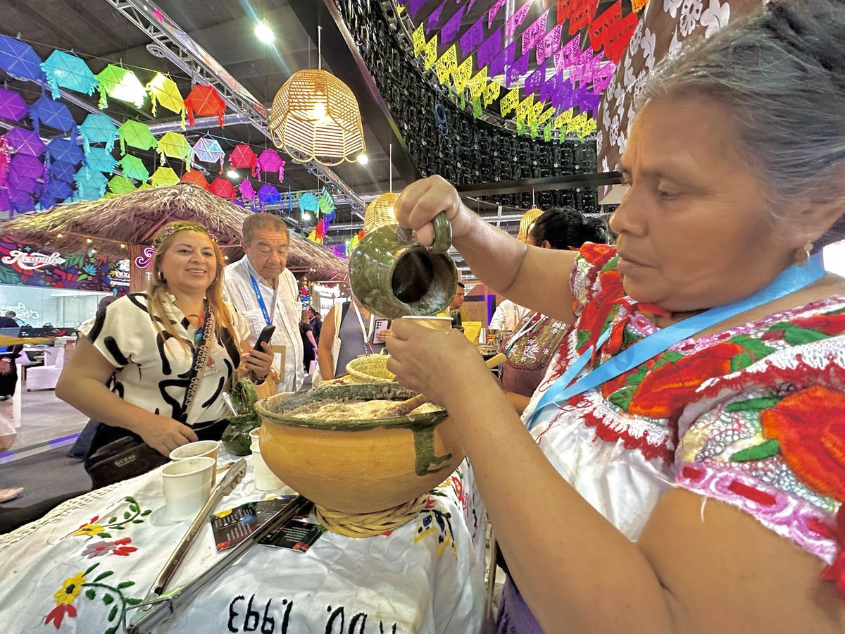 Oaxaca está presente en la 48 edición del Tianguis Turístico de México en el Puerto de #Acapulco, Guerrero. 

#TianguisTurístico #TianguisTurístico2024 #TTAcapulco2024