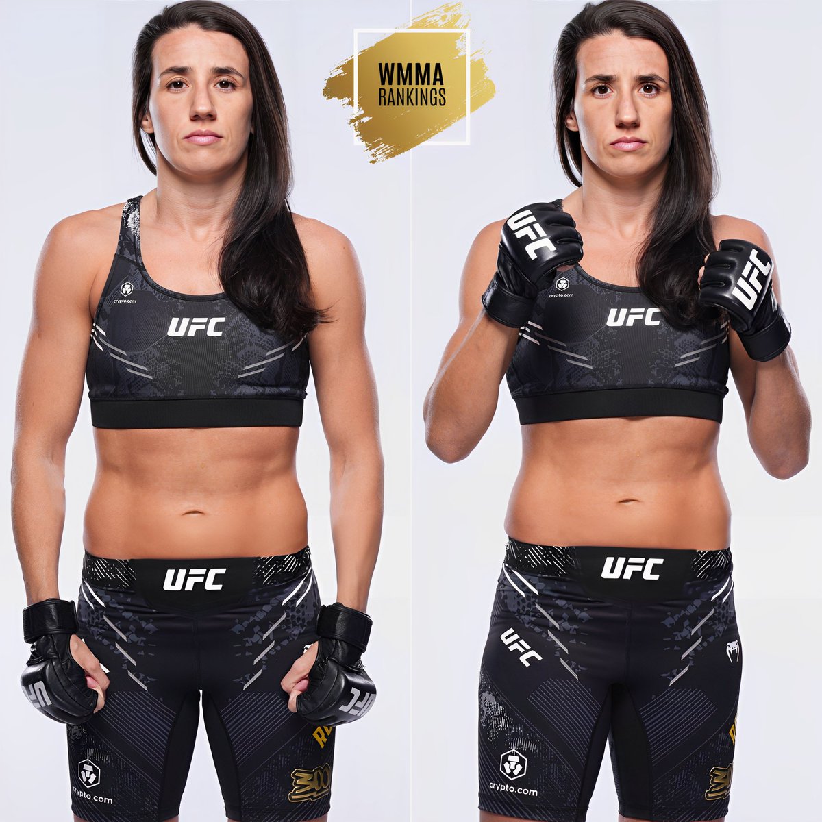 📸 Number #6 ranked strawweight contender 🇧🇷 Marina Rodriguez in her new UFC fighter portrait shots. Don’t miss the #UFC300 Early Prelims this Saturday when she takes on the #4 ranked former champion Jessica Andrade. #WMMA #UFC