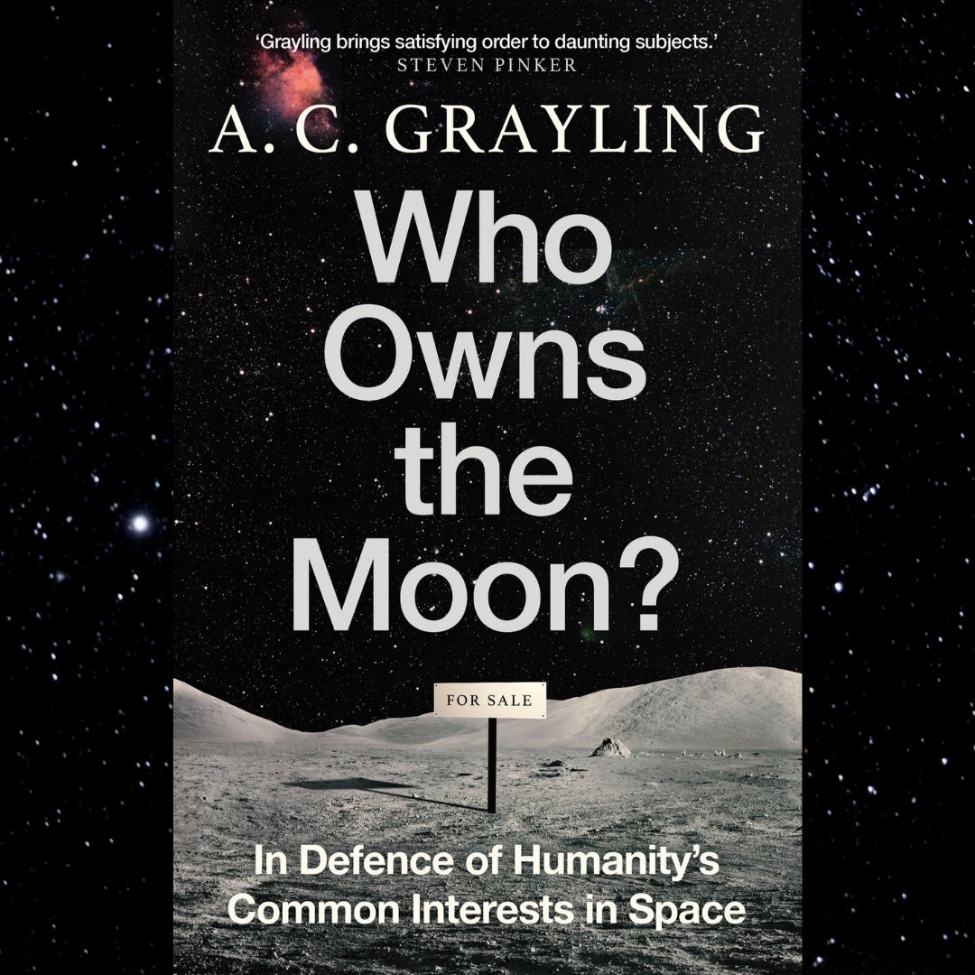 Considering this week's solar eclipse, it's the perfect time to catch up on @acgrayling exploring 'Who Owns the Moon'! You can watch now, for free, on our YouTube Channel: geni.us/wotmoon