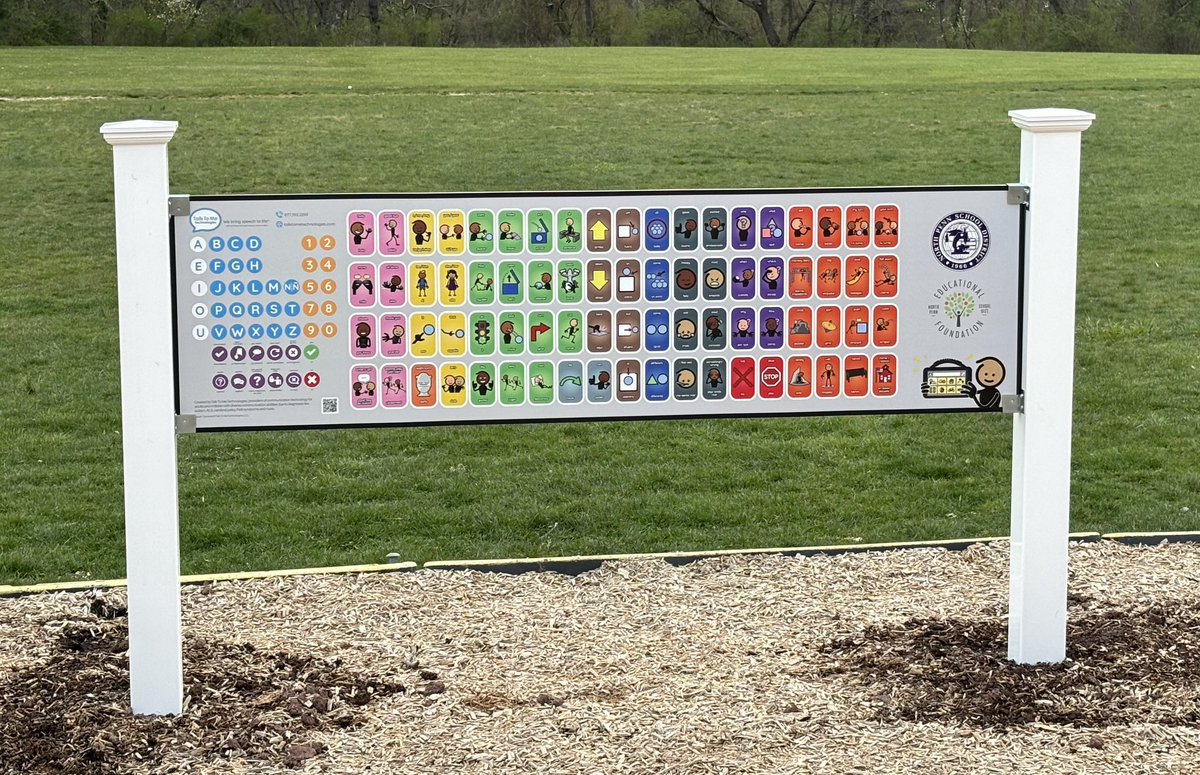 Woohoo!! The ground has defrosted and our communication boards are getting installed at our elementary buildings! Here is <a href="/kulpelementary/">A.M. Kulp</a>! <a href="/NPSD/">North Penn School District</a> THANK YOU North Penn Education Foundation!!