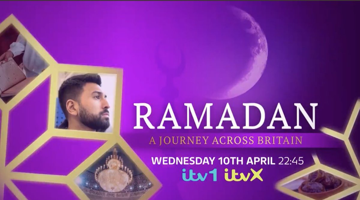 🚨Our Ramadan documentary is on @ITV at 22.45 - not long to go, tune in!!