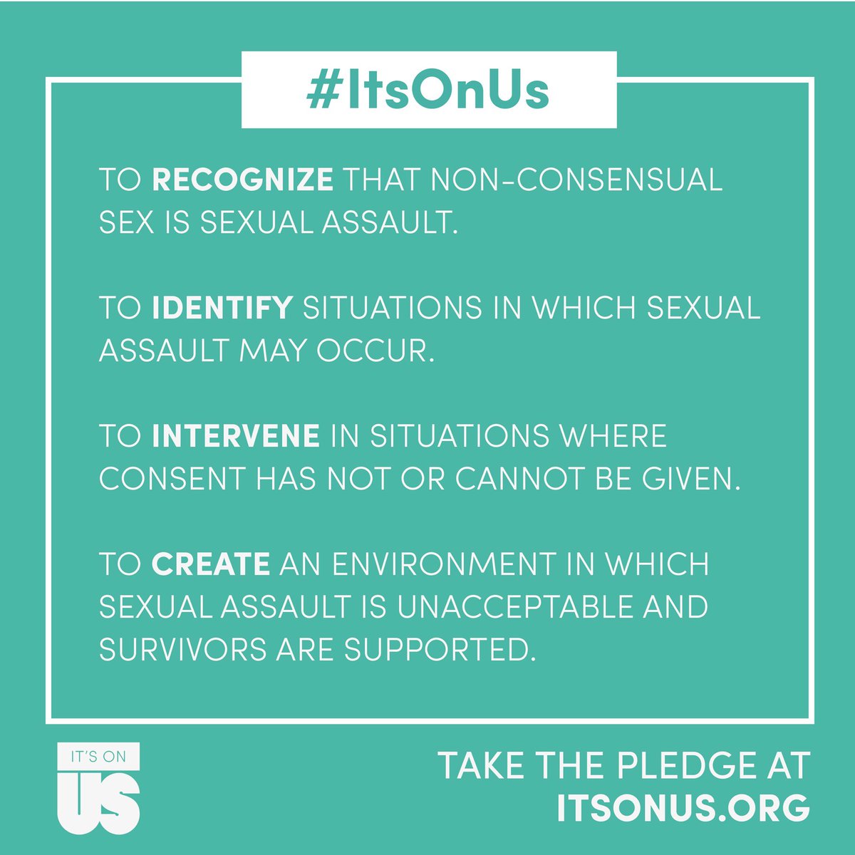 WSCSAAC's tweet photo. This month, WSC SAAC will be raising awareness for SAAM through social media and wearing teal ribbons during athletic competitions. We challenge you to take action in helping end sexual assault. 🩵
#OneLove #ItsOnUs https://t.co/s9h0KpTX8n