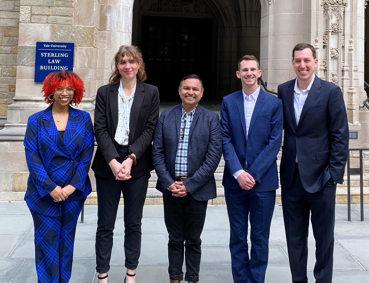 Thanks @YaleLawSch & @YaleMed for hosting me today to discuss: 'What’s at Stake: The Future of #LGBTQ+ Rights, Health, and Health Care' We had a lively discussion, hosted by the Solomon Center for Health Law & Policy at the Yale Law School!