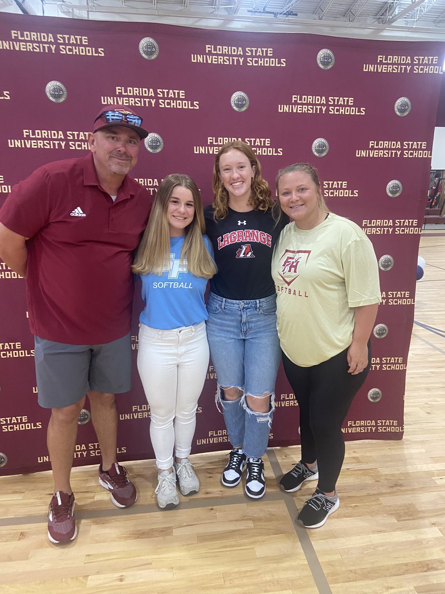 FloridaHighSB's tweet image. Signed. Sealed. Delivered. 
Very proud of these young ladies and can’t wait to see what they do at the next level!!
Congratulations, and as always GO NOLES! 🍢
