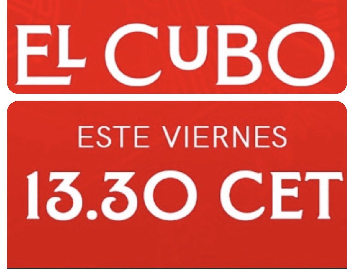 ...esta semana abrimos El Cubo el viernes... #SevillaFC
