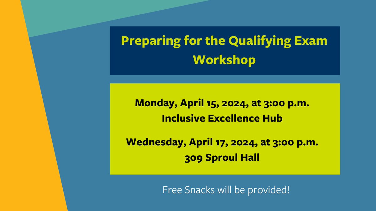 Need help preparing for qualifying exams? Explore stress management and self care at an upcoming workshop hosted by Dr. Amy Honigman, a Wellness Specialist for Graduate Students. Two dates are available: April 15 and 17. bit.ly/3IKvKoH #wellness #berkeleygraduatestudent