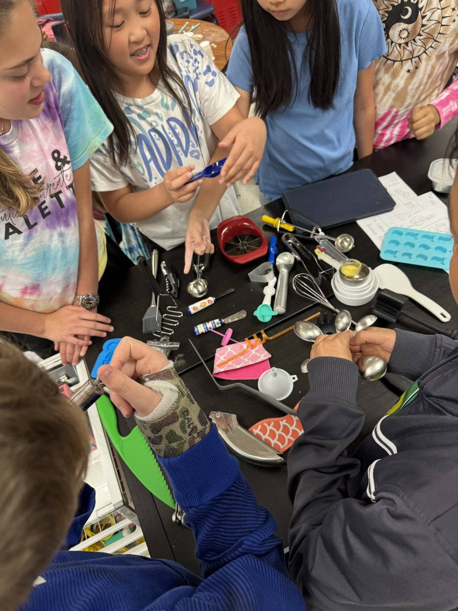 LewinLearners's tweet photo. So many kitchen gadgets. How many can you name? How would you sort them into groups?
#lisdgt @CastleHillsES @LISD_GT https://t.co/TWExjlBksW