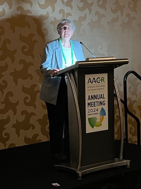 We are proud to support our friend and @YaleCancer @SmilowCancer colleague, Pat LoRusso, newly inducted @AACRPres, during her upcoming year as President of @AACR #AACR2024. We know Pat will accomplish great things and we are already looking forward to #AACR2025!