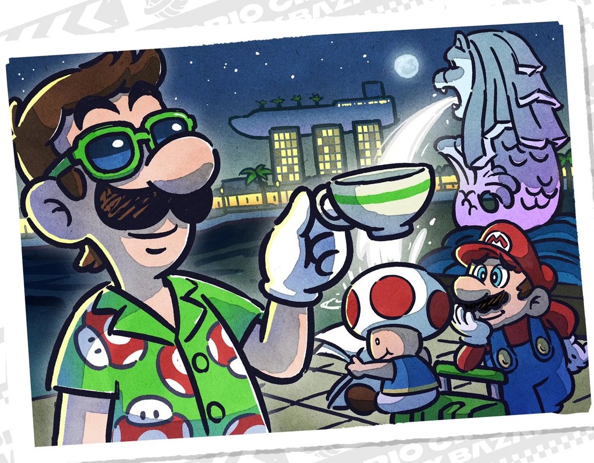 I feel like we as a society don’t talk about how cool it was that Tour not only included the Sunshine outfit for Mario, but gave him a Luigi equivalent too