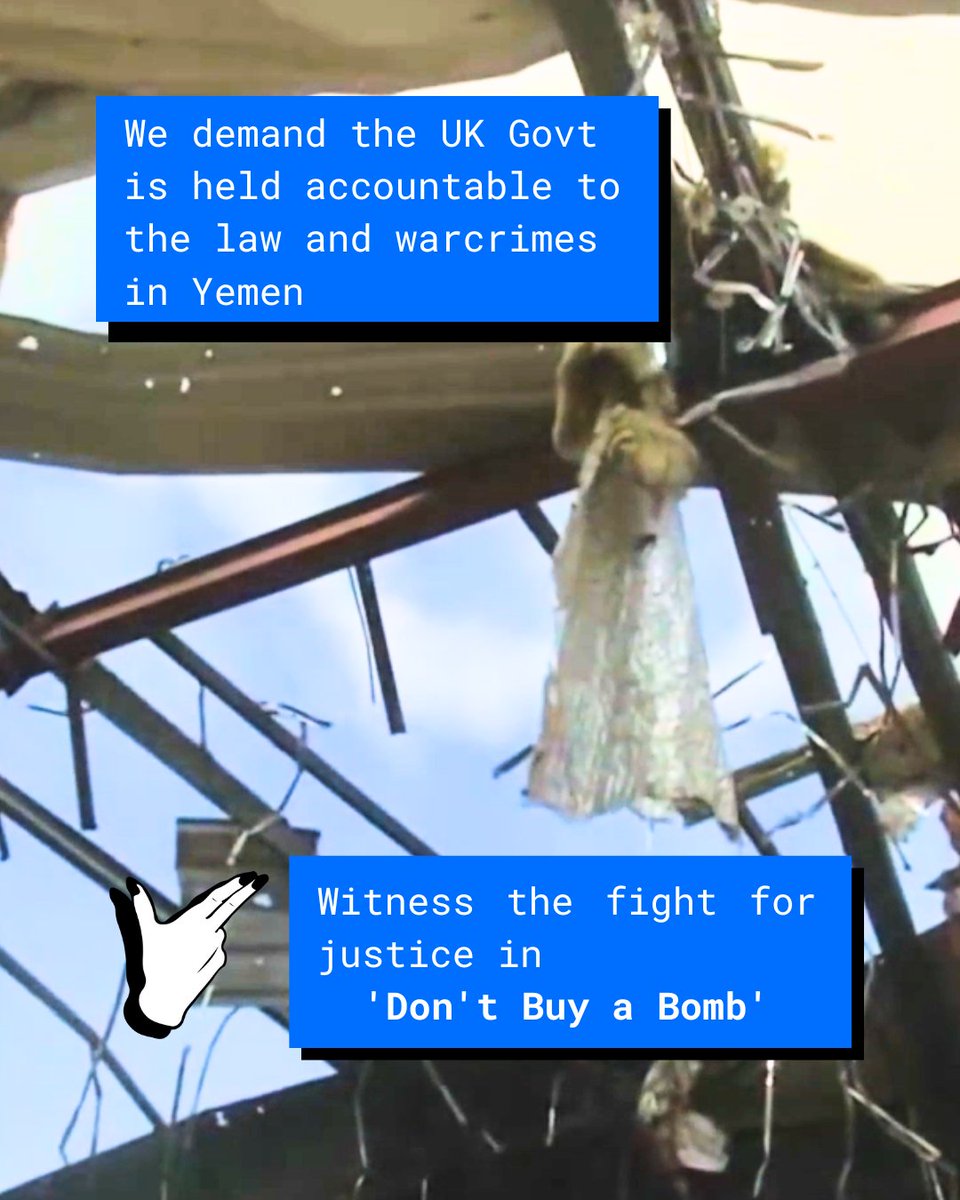 Let's break the silence surrounding Yemen. #DontBuyABomb sheds light on the devastating impact of British-made weapons and the urgent need for accountability. 

#BreakTheSilence #YemeniVoices #StopWarCrimes