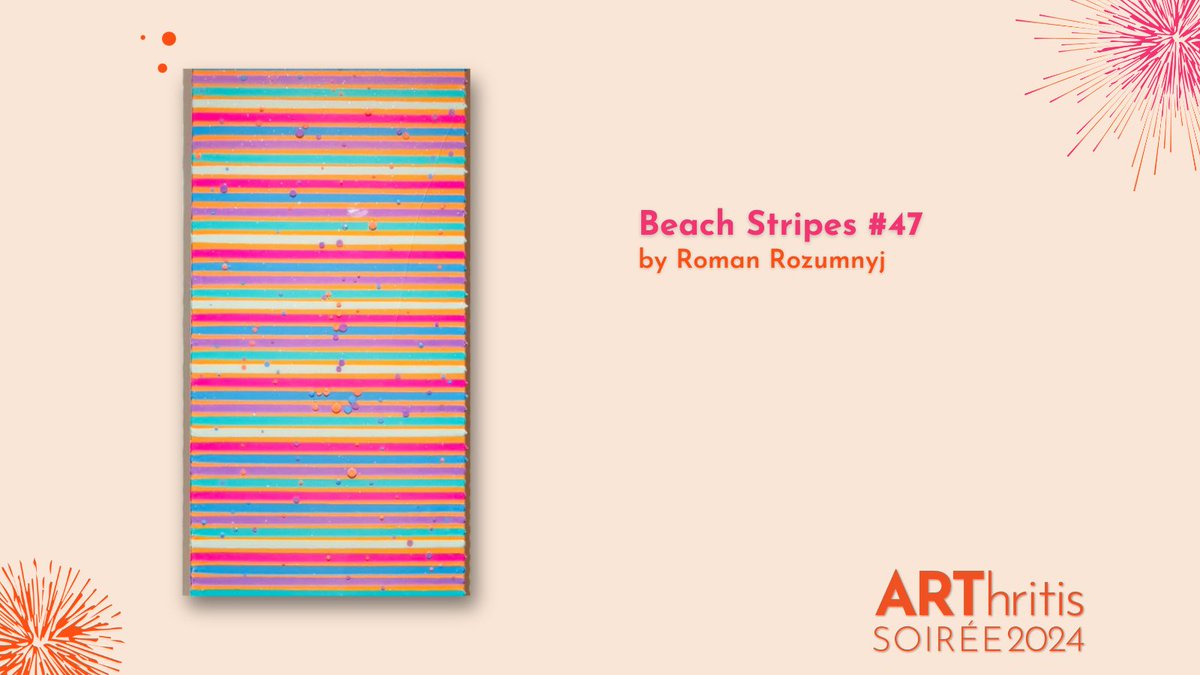 Check out some of the exclusive art pieces you could bid on at the ARThritis Soirée! Above All by @GolfoTsakumis After the Storm by Aaron Smith Beach Stripes #47 by Roman Rozumnyj Visit our complete Art Auction Gallery ow.ly/N5eT50NJMWI