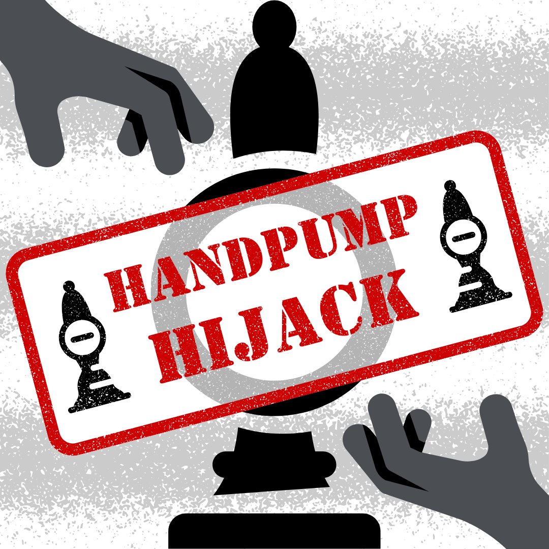 🍻 Consumers are being mislead by CMBC. CAMRA's ‘Handpump Hijack’ campaign raises awareness of misleading beer dispense, and makes sure that the handpump remains a signifier of cask-conditioned beer. 👉 Click here for more info about the campaign: ow.ly/M0ot50Rc6IT