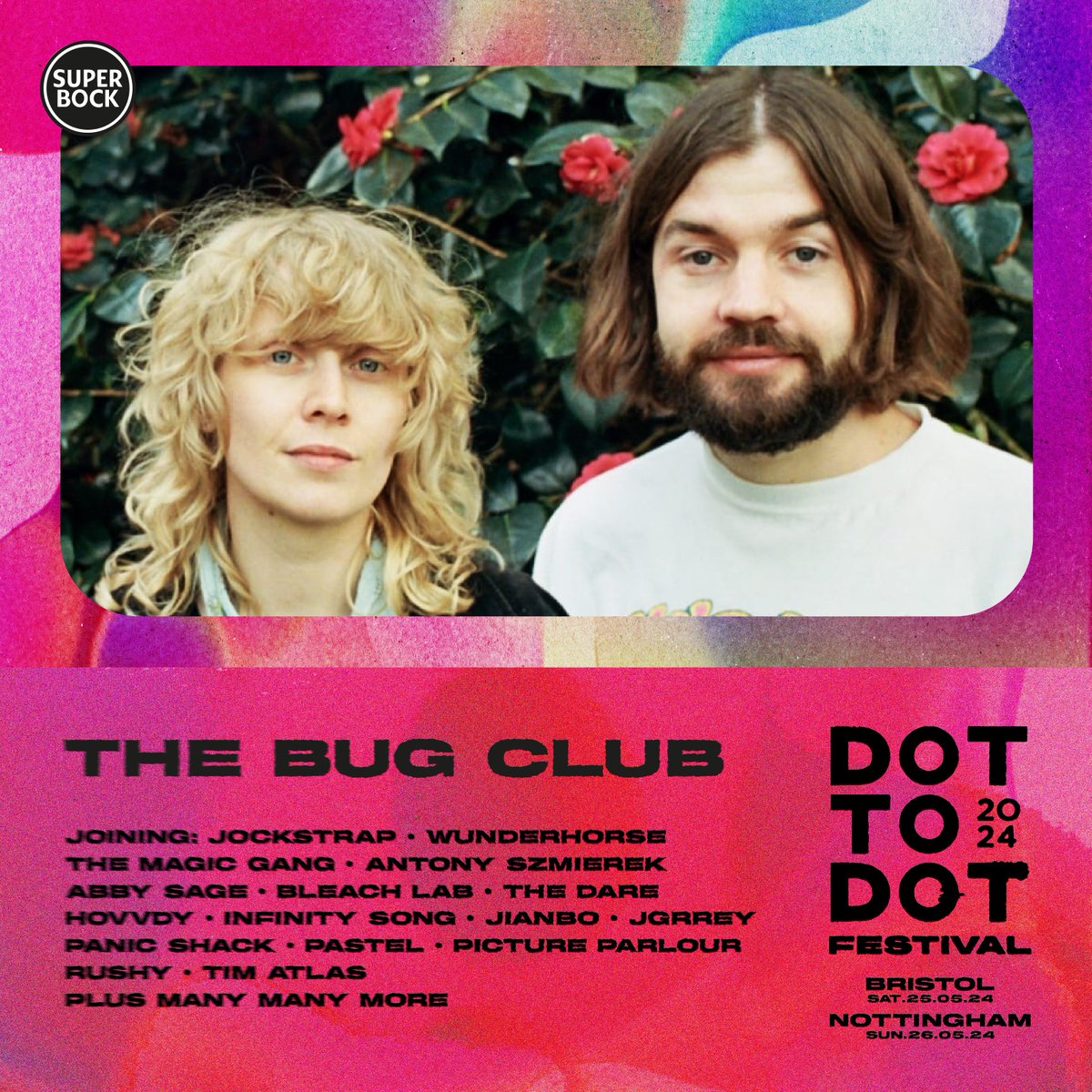 Gettin messy and then some with all the other young celebrities at @d2dbristol then again @d2dnottingham on 25th & 26th May do a dot to dot with ya bot and you're down to disco with the best of em see you there xxxxxxxxx Tickets: dottodotfestival.co.uk/tickets/