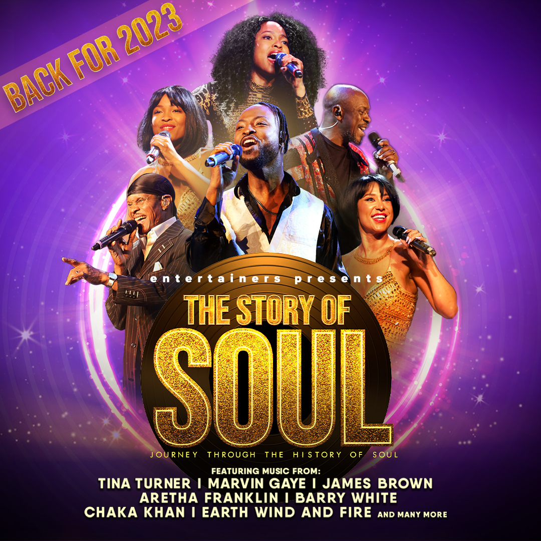 🌟The Story Of Soul🌟 The Best of Our Love and show you there Ain’t Nobody who does it better. Powerful performances from our talented cast will showcase the biggest hits spanning a generation. 📅 Sunday 12th May 2024 🎟️ bit.ly/story-of-soul-… 💻 @entertainers_uk
