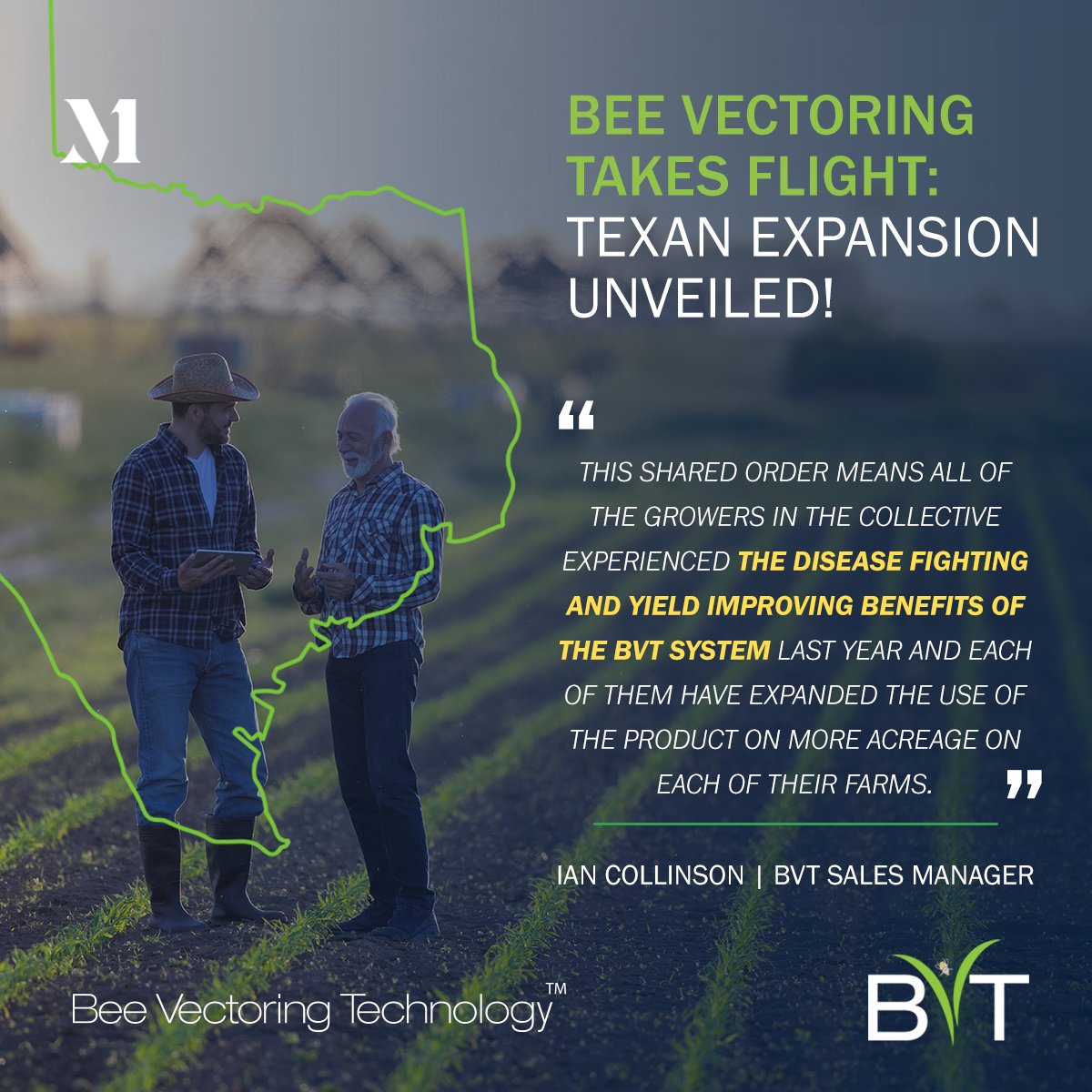 🐝 Step into the buzzing world of @BeeVTech and their recent triumphant milestone as they proudly announced their first customer in Texas! 🫐 Embracing the $BVT system last year, this forward-thinking grower has substantially increased their order for the upcoming season. Bee…