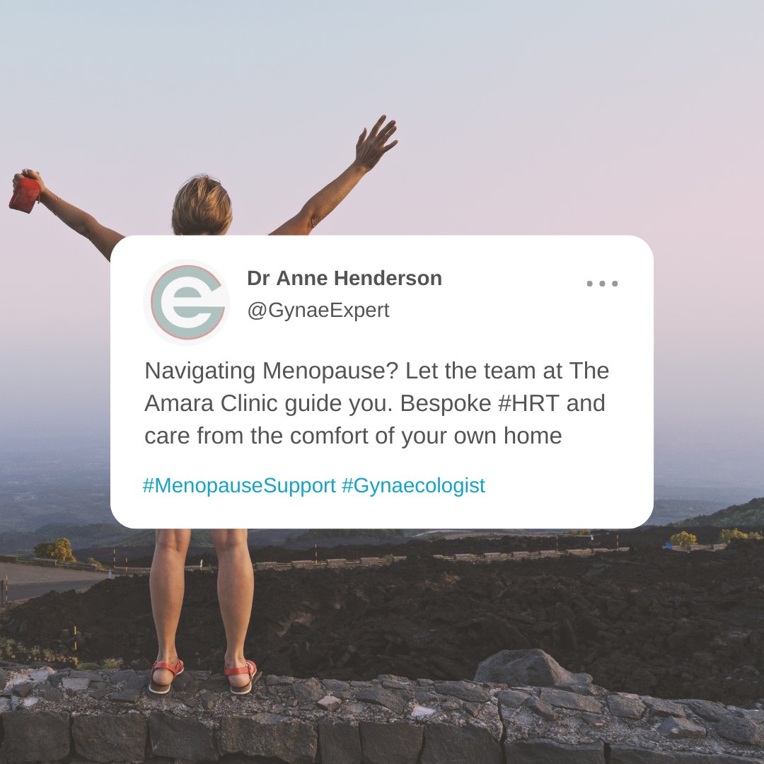 The team here at The Amara Clinic understand that Menopause isn't always easy to navigate - but you don't have to go through it alone. Get in touch today gynae-expert.co.uk #MenopauseSupport #MenopauseAwareness #Menopause#MenopauseClinic #TheAmaraClinic #WomensHealth